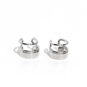 Silver Ear Cuffs
